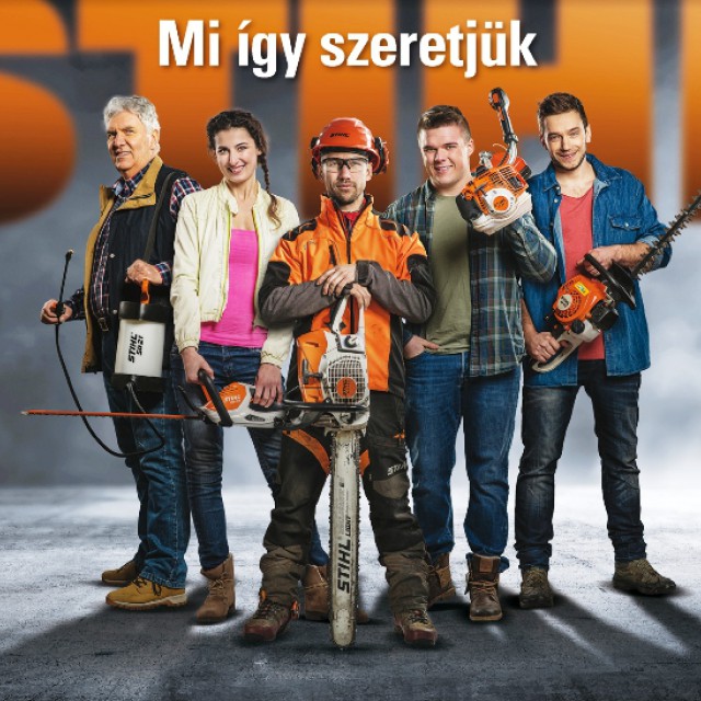 Stihl: itt vannak az Arcok!