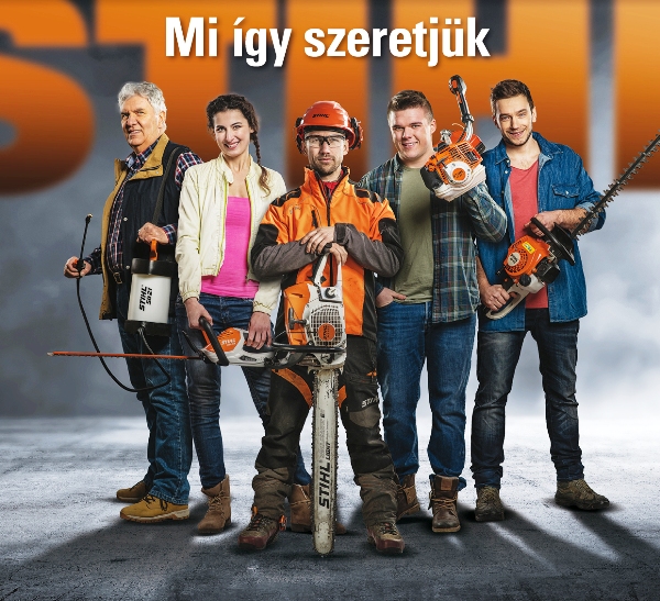 Stihl: itt vannak az Arcok!