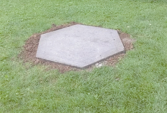Nyársaló terméskő borítással