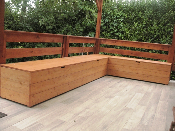 Tárolópad a teraszra Tárolópad a teraszra