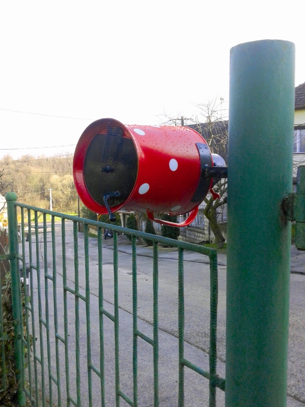 Kannából postaláda Kannából postaláda
