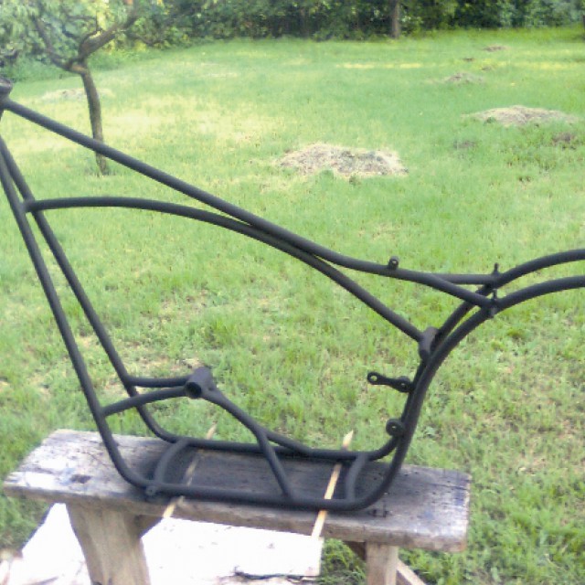 Saját kezűleg épített chopper kerékpár