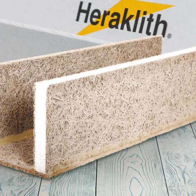 A Heraklith, a Heratekta U zsalu és koszorú elemeinek előnyei