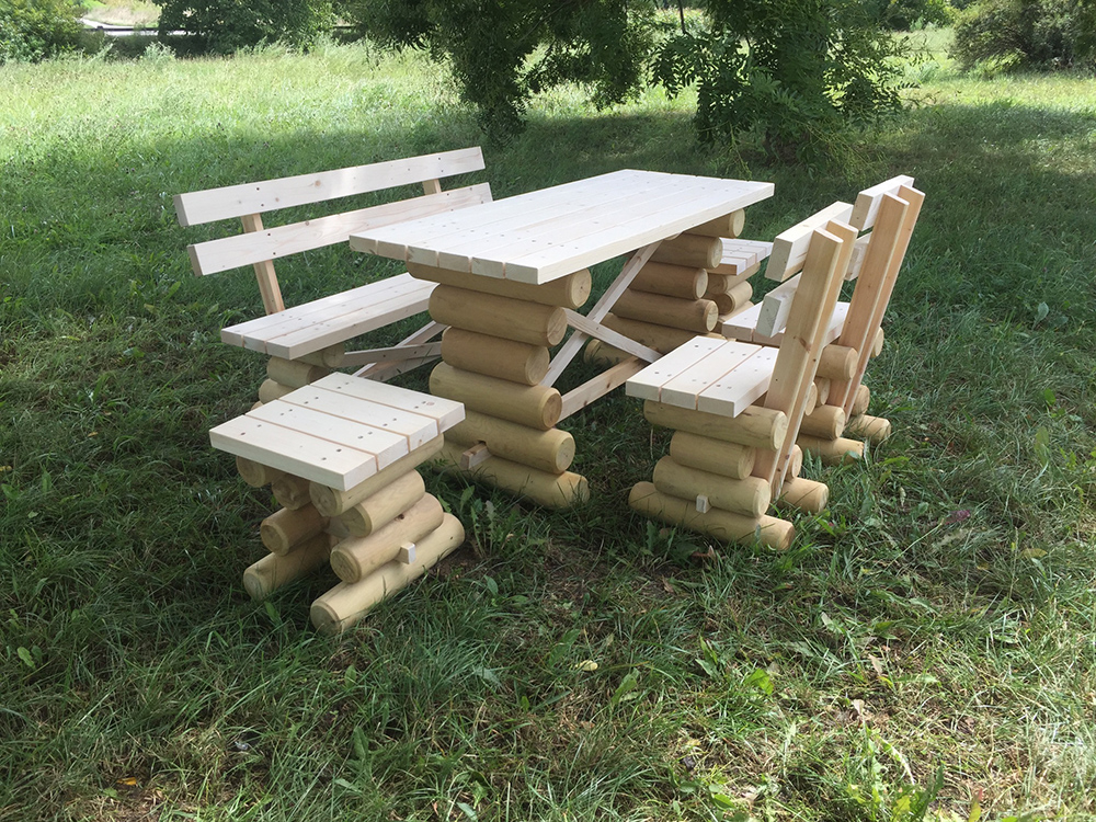 Négy DIY kerti bútor