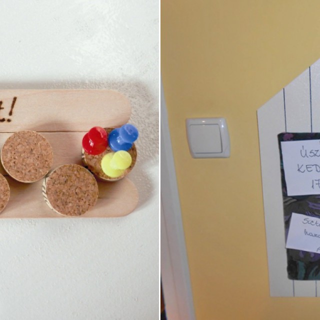 Három DIY üzenőtábla