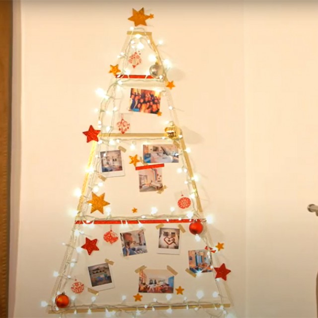 Alternatív DIY karácsonyfák