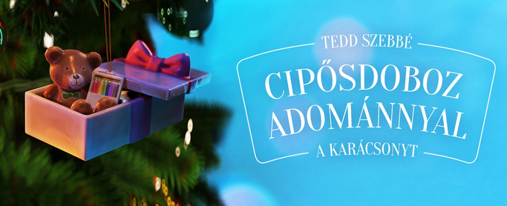 Tedd szebbé cipősdoboz adománnyal a karácsonyt Tedd szebbé cipősdoboz adománnyal a karácsonyt