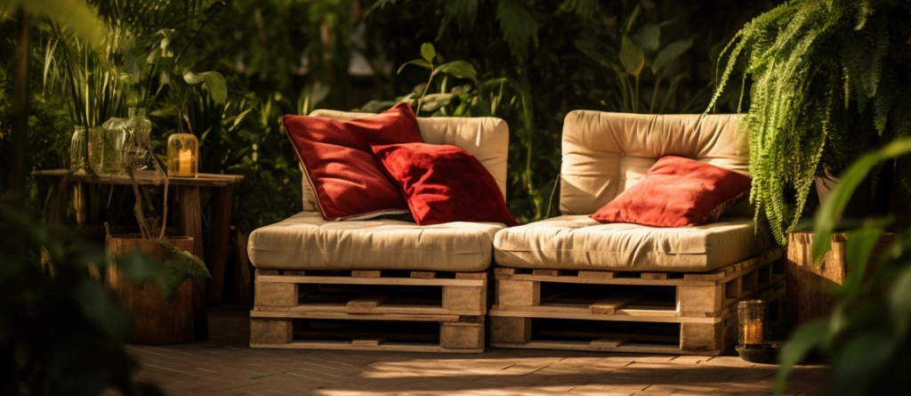 Stílusos kültéri kanapé készítése raklapokból: imádják ezt az ötletet a barkácsolók!
