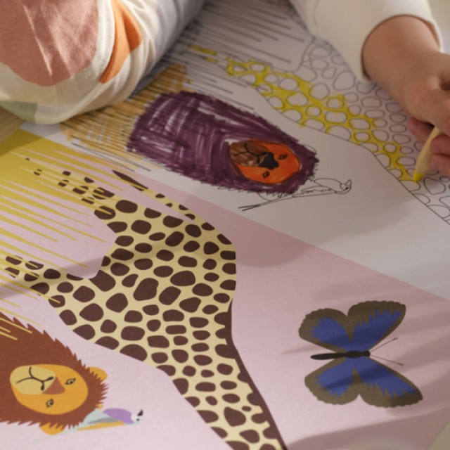 Az IKEA szavannás kollekciója, a SANDLÖPARE játék közben tanítja a gyerekeket a természet szeretetére