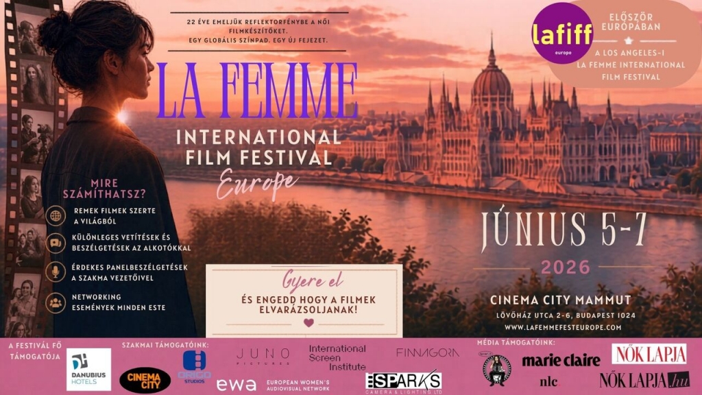 Erős női történetek hódítják meg a vásznat: Budapestre jön a La Femme International Film Festival! Erős női történetek hódítják meg a vásznat: Budapestre jön a La Femme International Film Festival!